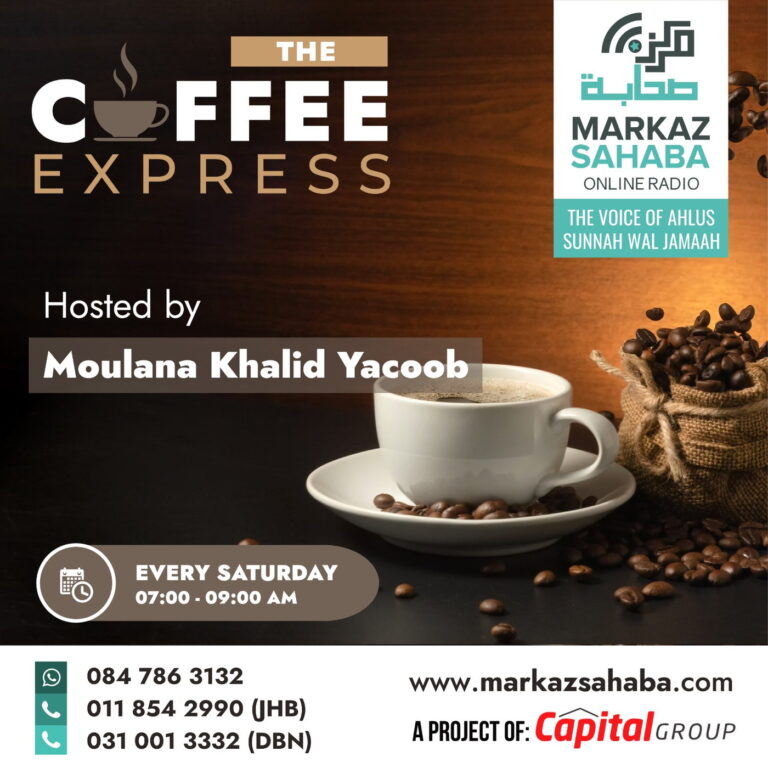 05 September 2026 – Coffee Express with Ml Khalid Yacob